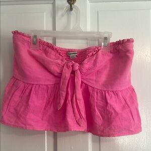 American Eagle Outfitters Pink Crop Top